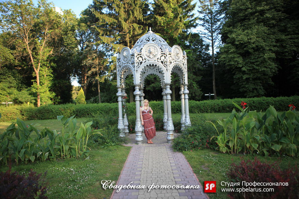Свадебная прогулка в Ботаническом саде Минска